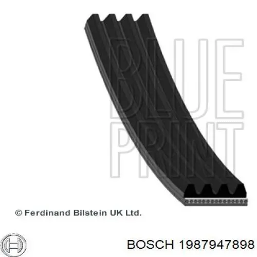 BOSCH Ремень Поликлиновый 4PK890