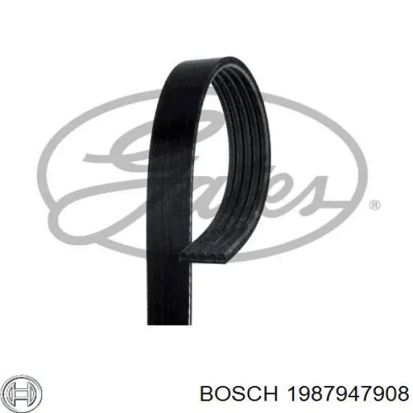 Ремень генератора 1987947908 Bosch