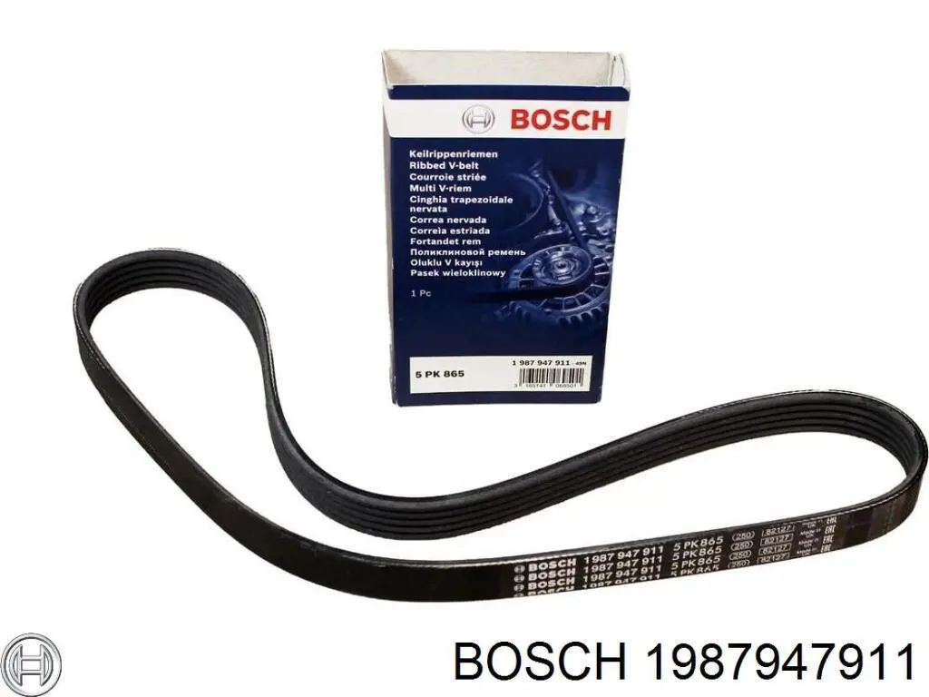 Ремень кондиционера Bosch 1987947911