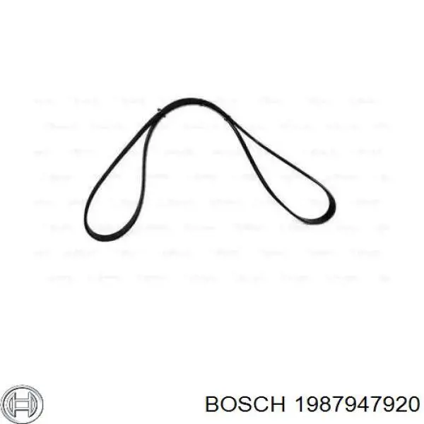 1987947920 Bosch correia dos conjuntos de transmissão