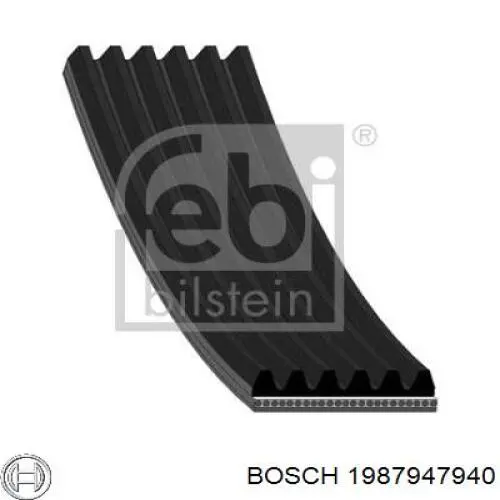 Ремень кондиционера Bosch 1987947940