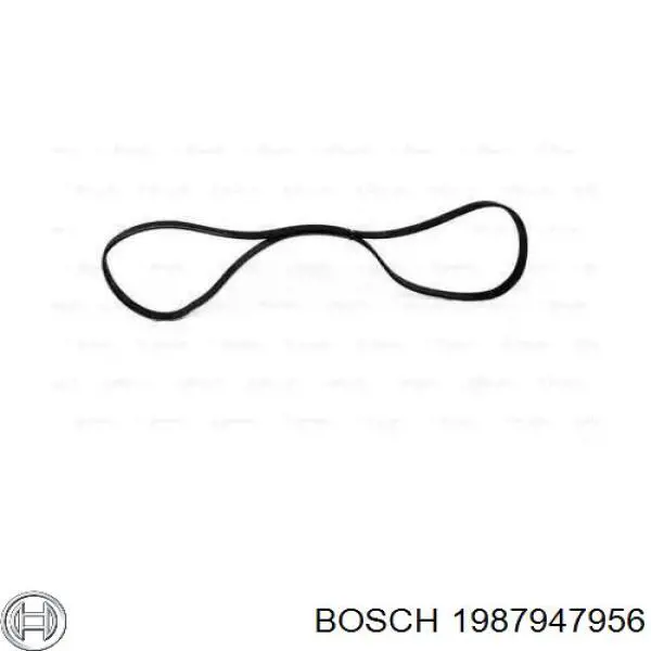 Ремень генератора 1987947956 Bosch