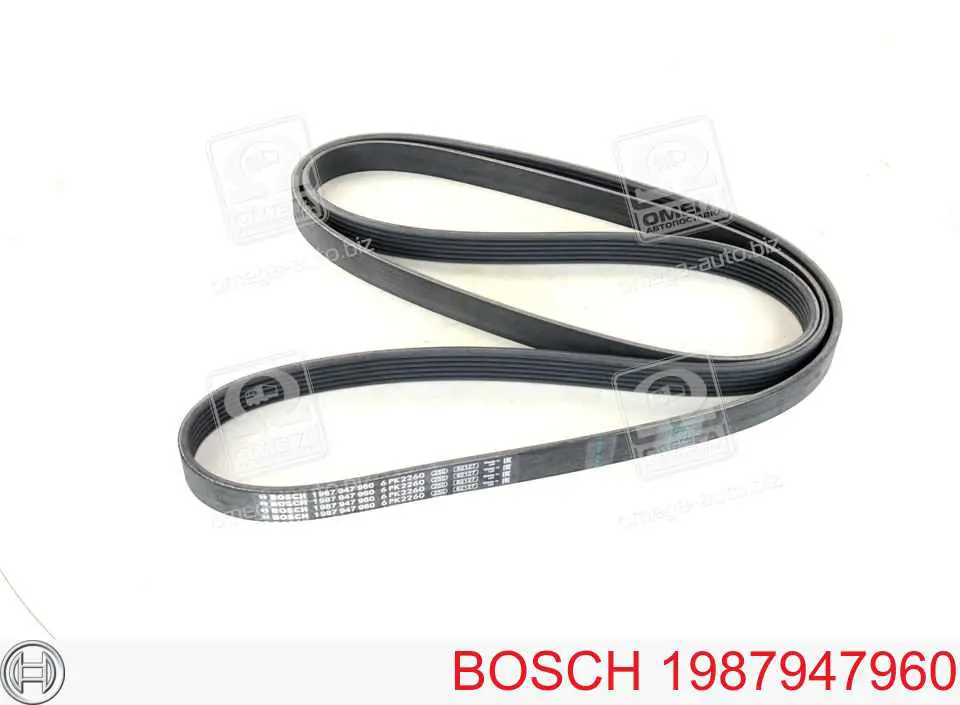 1987947960 Bosch correia dos conjuntos de transmissão