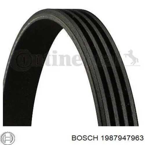 Ремень генератора 1987947963 Bosch