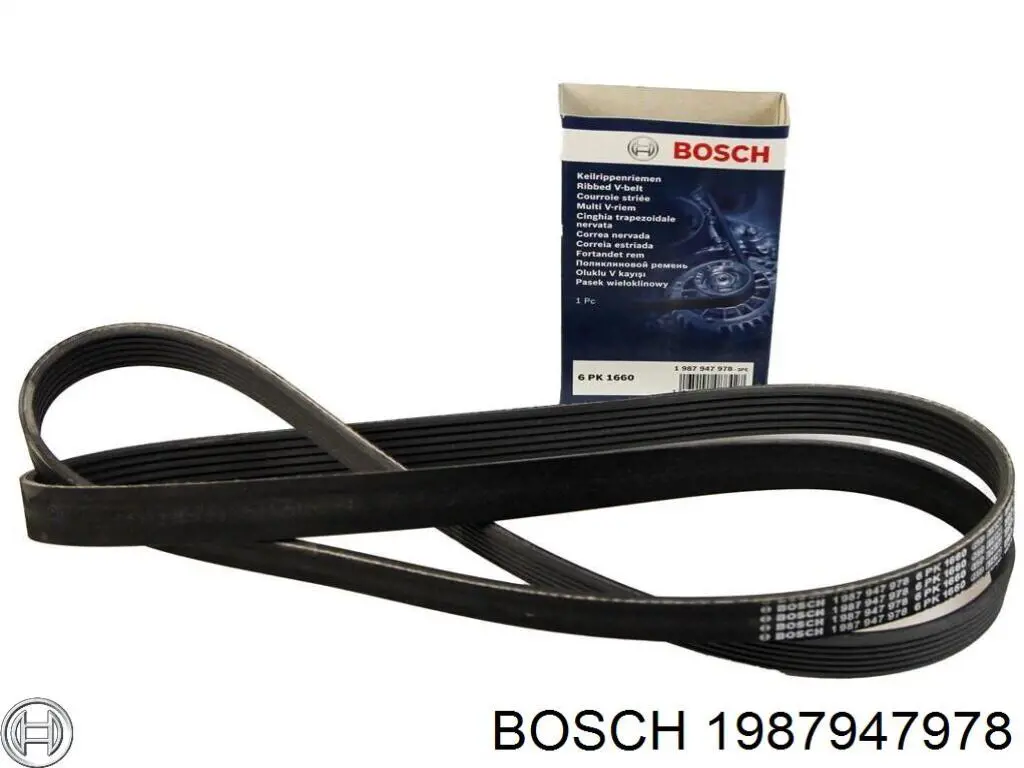 Купить 1987947978 Bosch Ремень генератора