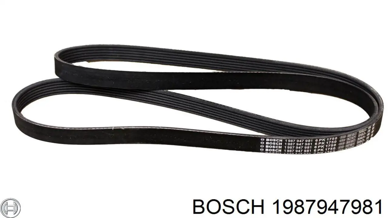 Ремень кондиционера Bosch 1987947981