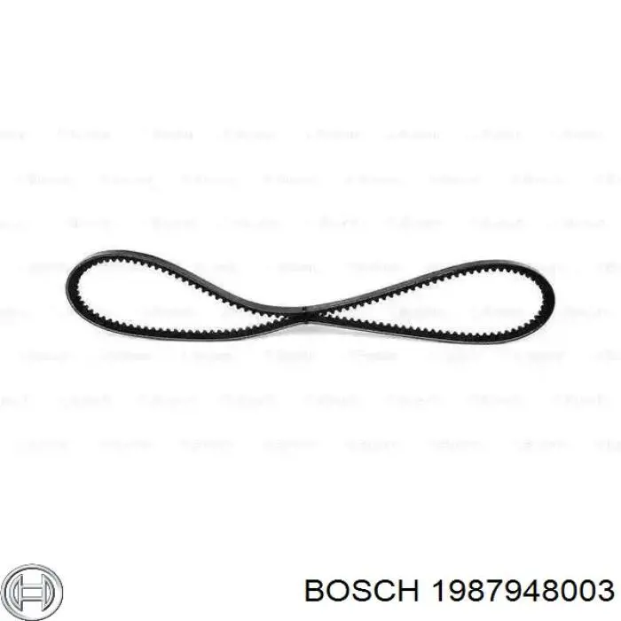 1987948003 Bosch correia dos conjuntos de transmissão