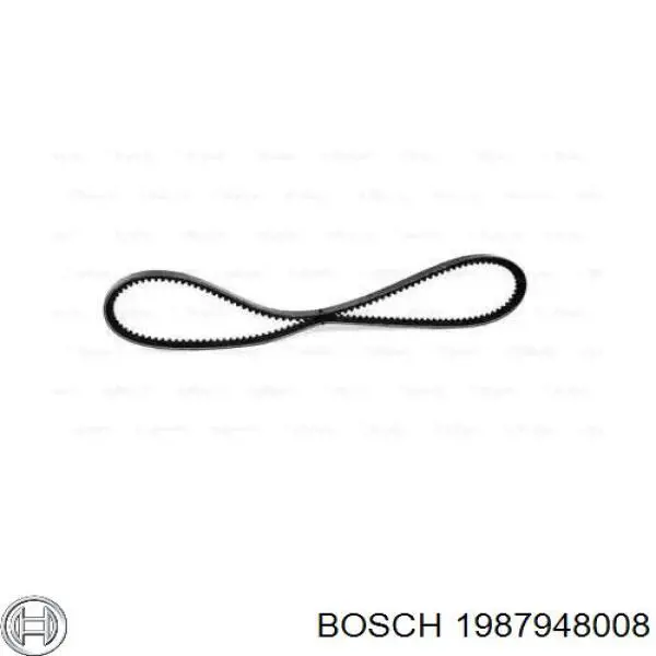 1987948008 Bosch correia dos conjuntos de transmissão