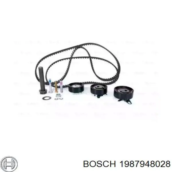 ГРМ ремни, комплект Bosch 1987948028 цена, от 132.16 USD