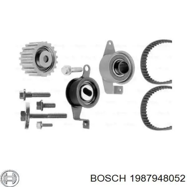 Ремень ГРМ, комплект Bosch 1987948052