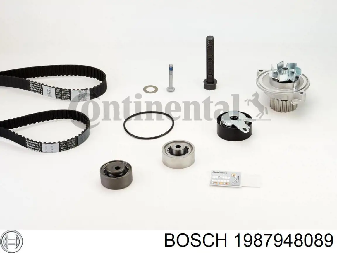 Ремень ГРМ, комплект Bosch 1987948089