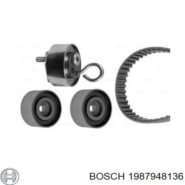 Комплект ремня ГРМ 1987948136 Bosch