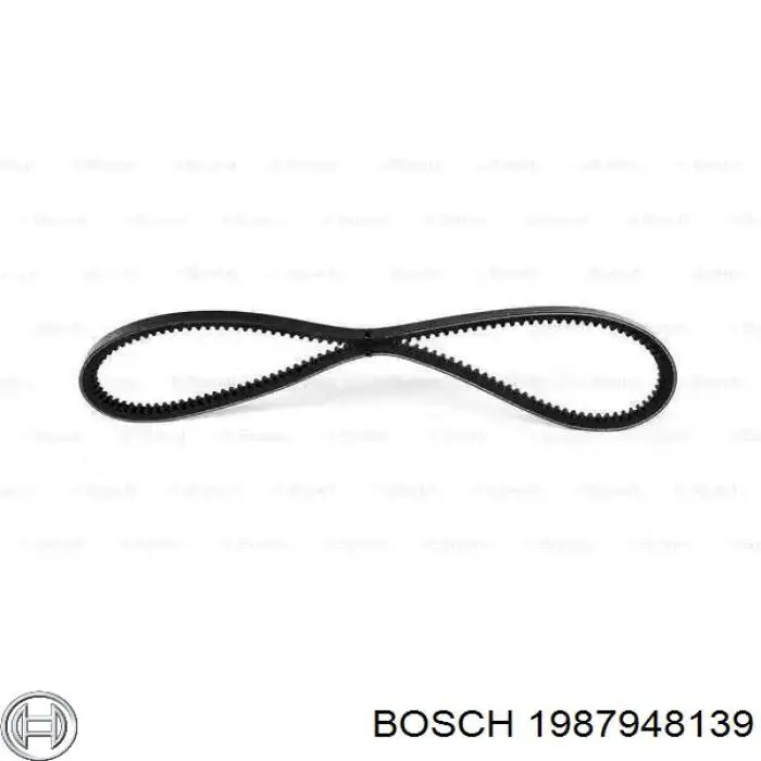 1987948139 Bosch correia dos conjuntos de transmissão