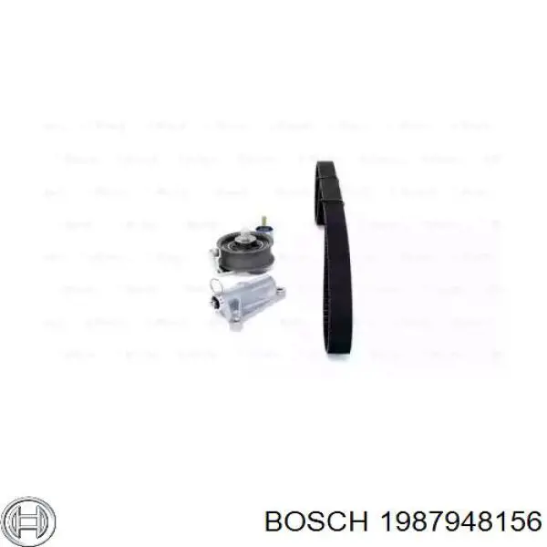 Ремень ГРМ, комплект Bosch 1987948156