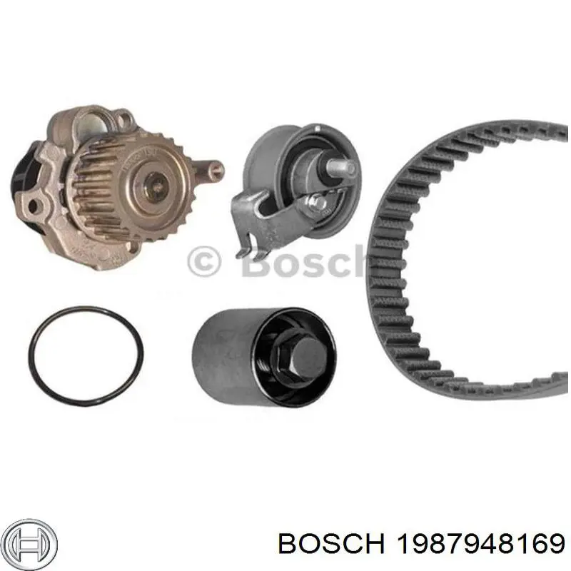 ГРМ ремни, комплект Bosch 1987948169 цена, от 64.86 USD