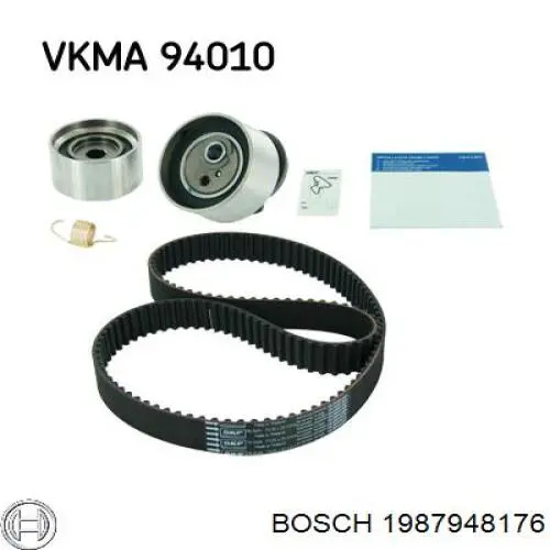 1987948176 Bosch Комплект ремня ГРМ
