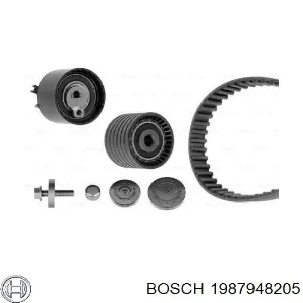 1987948205 Bosch комплект грм