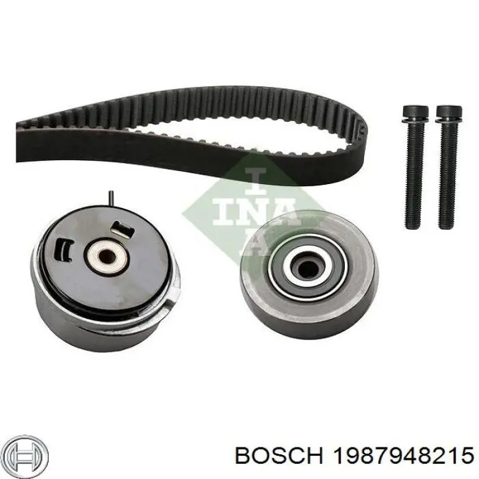 ГРМ ремни, комплект Bosch 1987948215 цена, от 96.22 USD