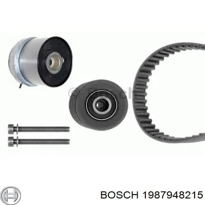 Ремень ГРМ, комплект Bosch 1987948215