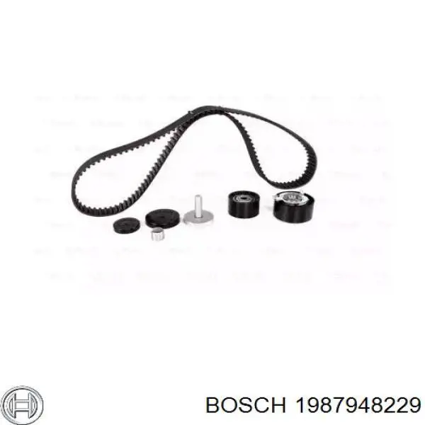 1987948229 Bosch комплект грм