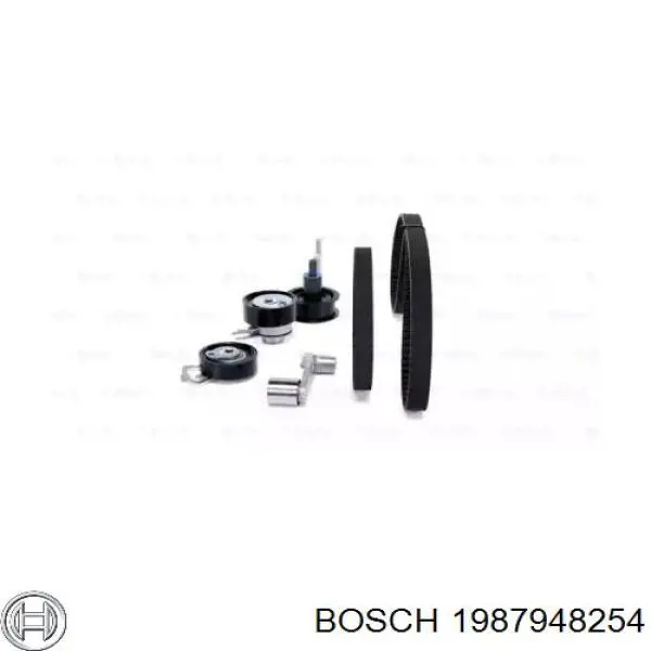 Ремень ГРМ, комплект Bosch 1987948254