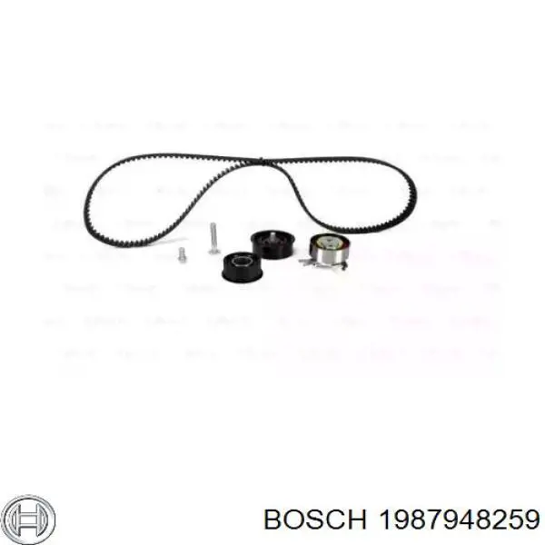 1987948259 Bosch Комплект ремня ГРМ