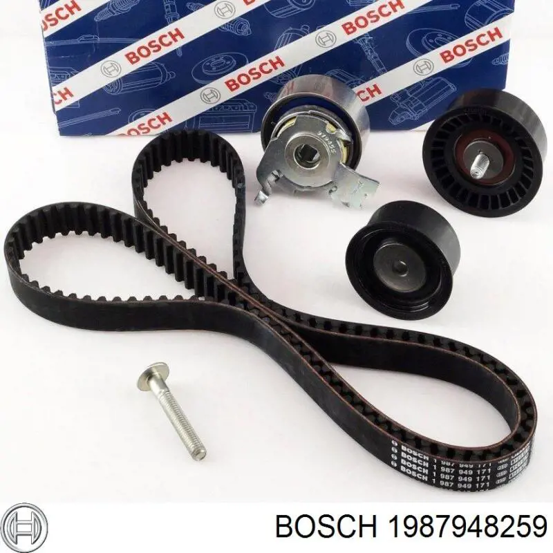 Ремень ГРМ, комплект Bosch 1987948259
