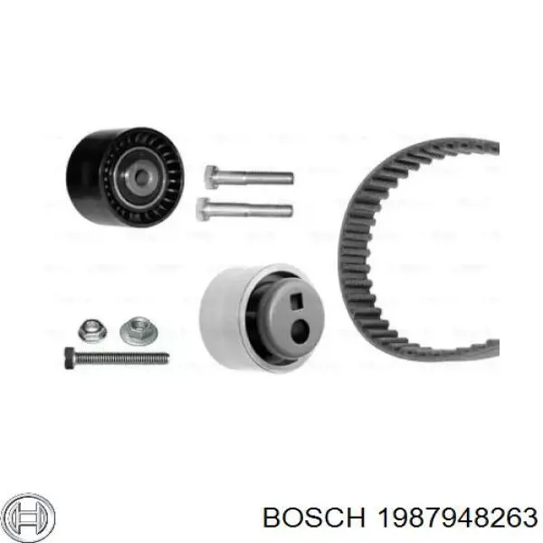 1987948263 Bosch комплект грм