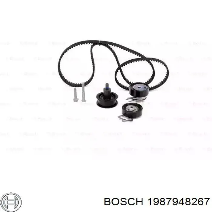 Ремень ГРМ, комплект Bosch 1987948267