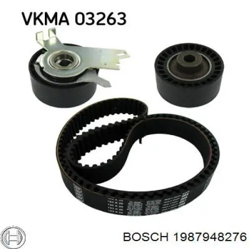 1987948276 Bosch Комплект ремня ГРМ