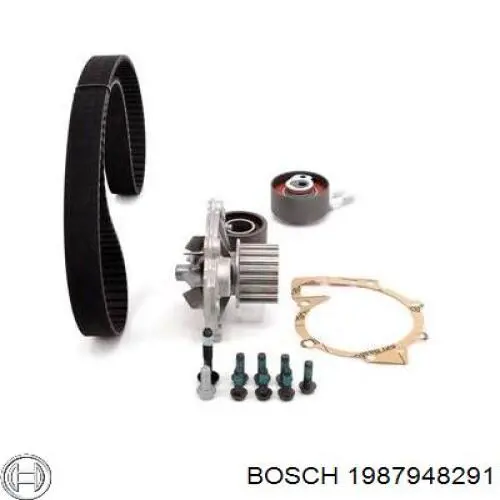 Ремень ГРМ, комплект Bosch 1987948291