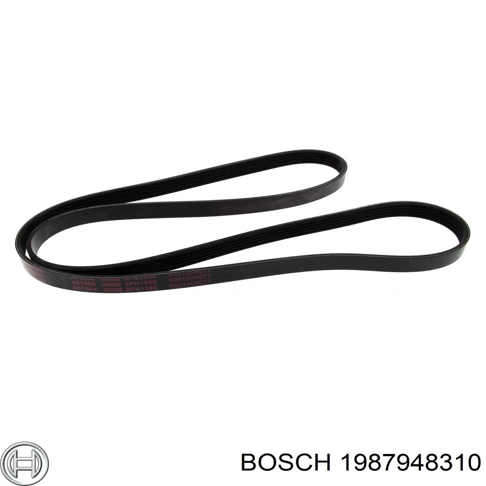 Ремень генератора 1987948310 Bosch