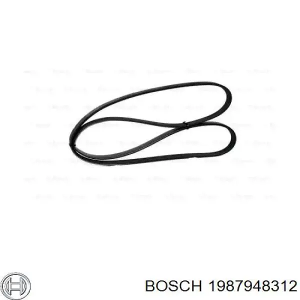 1987948312 Bosch correia dos conjuntos de transmissão