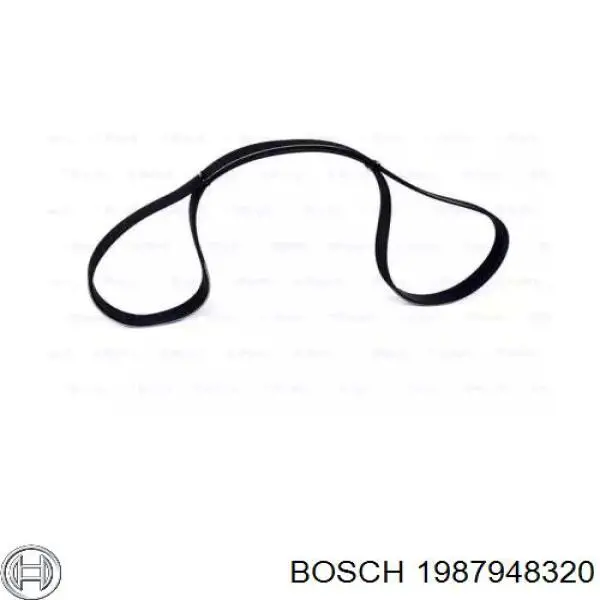 Ремень генератора 1987948320 Bosch