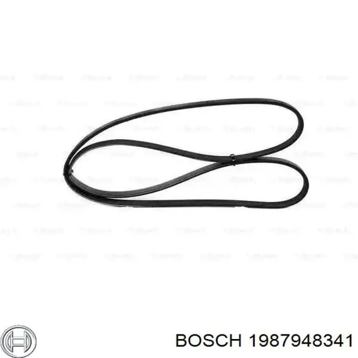 1987948341 Bosch correia dos conjuntos de transmissão