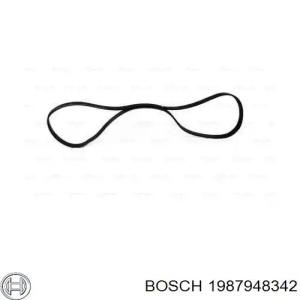 1987948342 Bosch correia dos conjuntos de transmissão