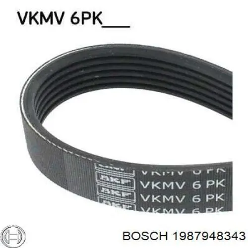 1987948343 Bosch Поликлиновый ремень
