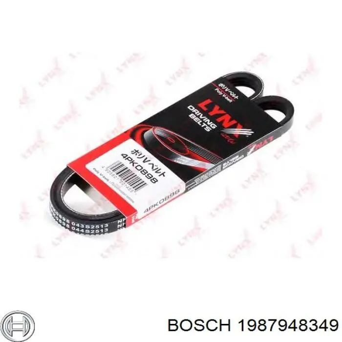 Купить 1987948349 Bosch Ремень генератора