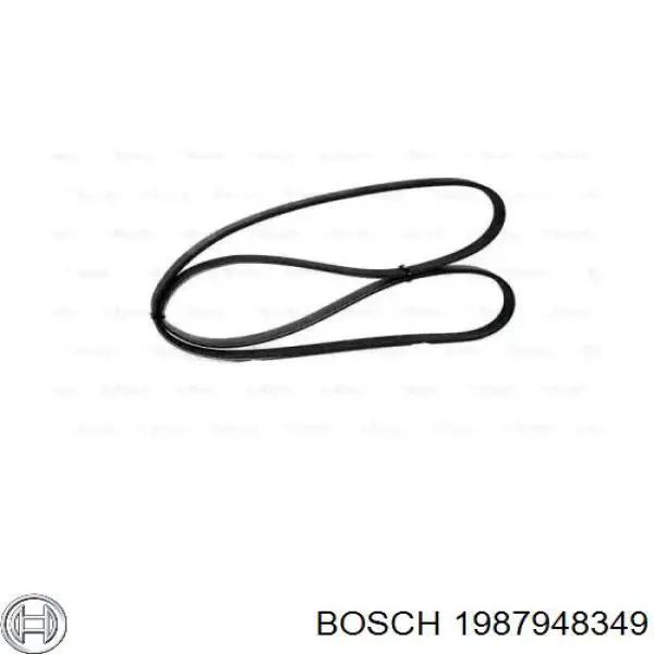 Ремень генератора 1987948349 Bosch