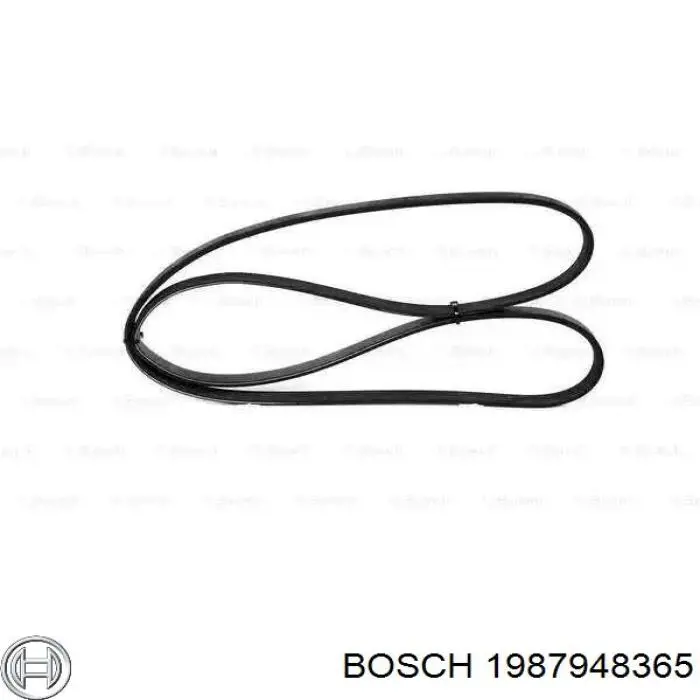 1987948365 Bosch correia dos conjuntos de transmissão