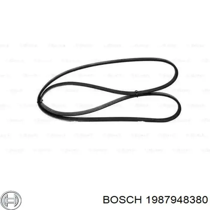 1987948380 Bosch correia dos conjuntos de transmissão