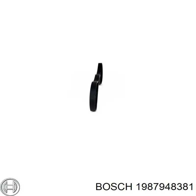 Ремень генератора 1987948381 Bosch