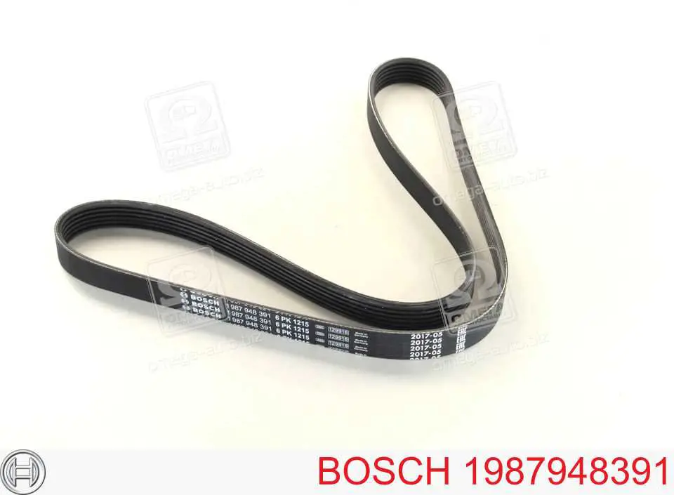 1987948391 Bosch correia dos conjuntos de transmissão