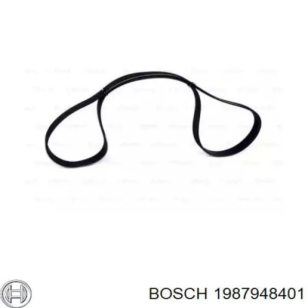 1987948401 Bosch correia dos conjuntos de transmissão