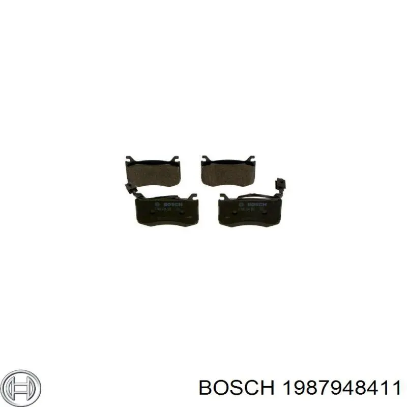 Купить 1987948411 Bosch Ремень генератора