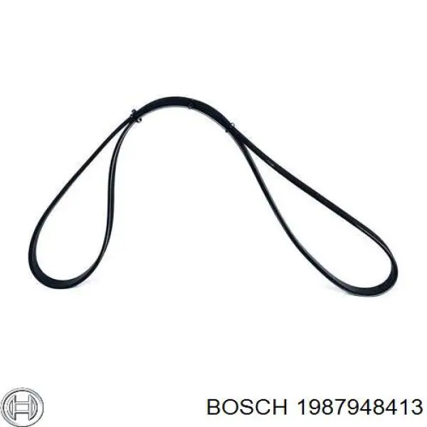 Correa trapezoidal 1987948413 Bosch