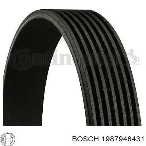 Клиновый ремень Bosch 1987948431 цена, от 15.37 USD