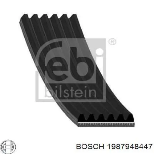 Клиновый ремень Bosch 1987948447 цена, от 8.87 USD