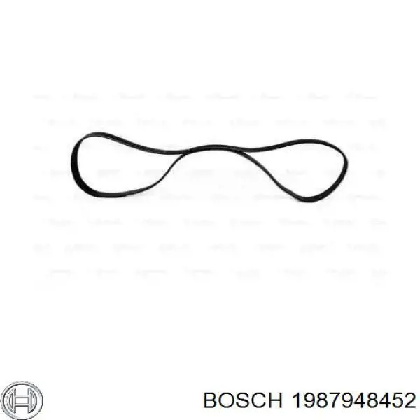 Ремень генератора 1987948452 Bosch