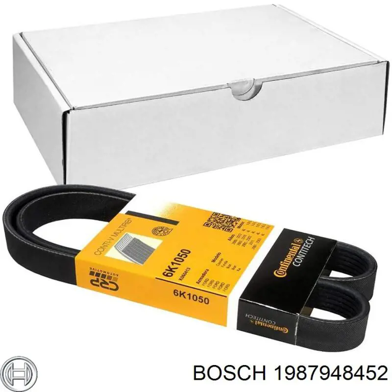 Клиновый ремень Bosch 1987948452 цена, от 8.66 USD